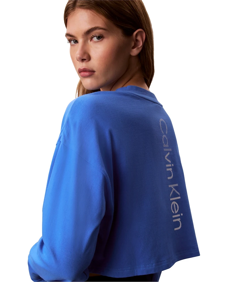 Calvin Klein Performance Women's Commuter Relaxed Cropped T-Shirt