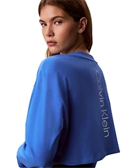 Calvin Klein Performance Women's Commuter Relaxed Cropped T-Shirt