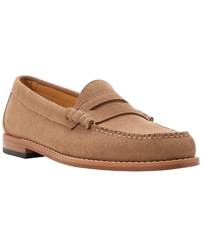 Gh Bass Men's Larson Classic Suede Slip-On Penny Loafers