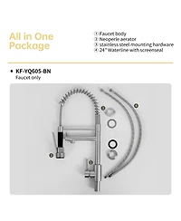 Phying Bothwa Home Cupc Certified Single Handle Kitchen Faucet