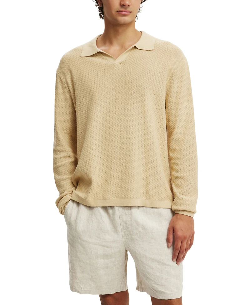 Cotton On Men's Linen Easy Shorts