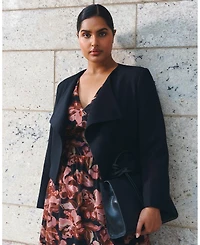 Estelle Plus Eboni Cropped Jacket
