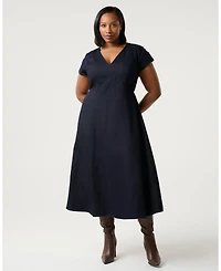 Estelle Abbie Denim Midi Dress