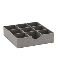 Household Essentials Drawer Organizer Tray, 9 Square Compartment