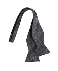 Trafalgar Men's Esteban Scrolling Vines Tone on Ton Patterned Silk Self Tie Bow Tie