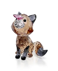 Swarovski Idyllia Fox and Butterfly Crystal Figurine