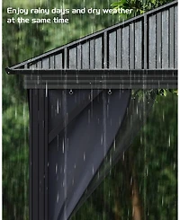 GarveeLife High-quality Hardtop Gazebo for Patio and Garden