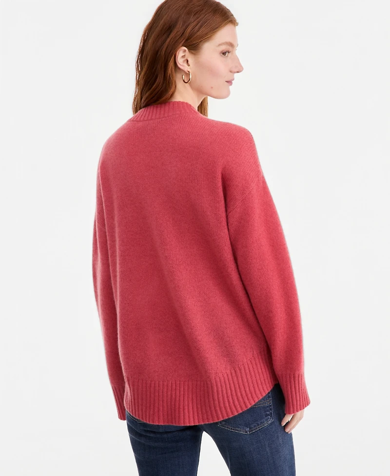 Charter Club Women's Relaxed Crewneck Sweater, Macy's Exclusive