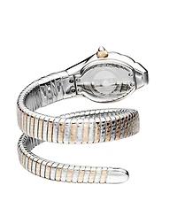 Just Cavalli Women's Glam Snake Quartz Two Tone Stainless Steel Bracelet Watch