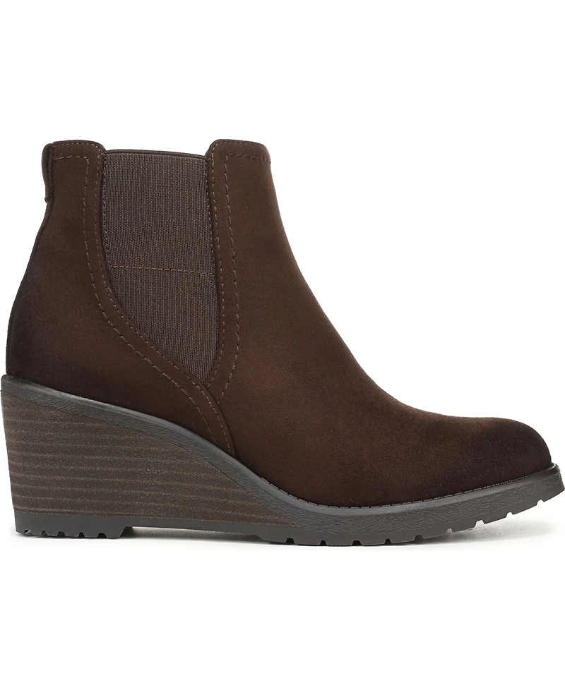 Dr. Scholl's Women's Camden Chelsea Wedge Short Boots