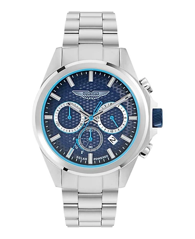 Aston Martin F1 Men's Quartz Green Guilloche Stainless Steel Bracelet Watch 44mm