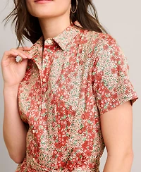 UNTUCKit Women's Stretch Cotton Imogen Shirtdress