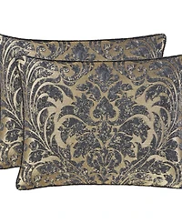 J Queen New York Glimmerstone Floral 4-Piece Comforter Set