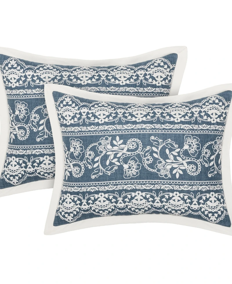 J Queen New York Chantalee Floral 4-Piece Comforter Set, California King
