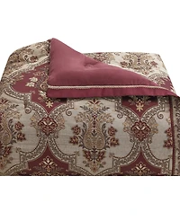 J Queen New York Phyllis Woven Damask 4-Piece Comforter Set