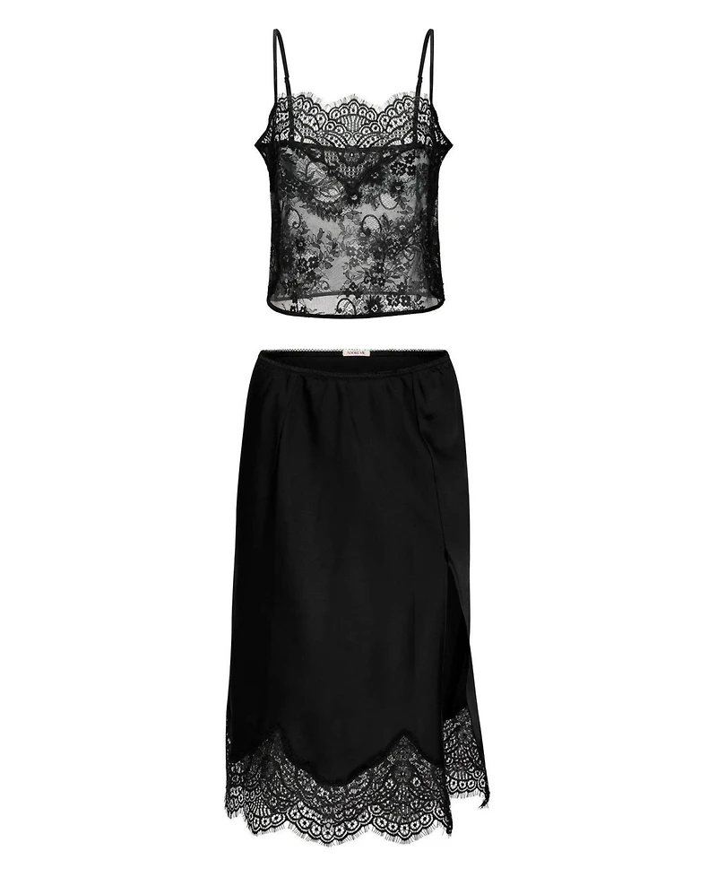 Adore Me Women's Apolonia Camisole and Half Slip Set Lingerie
