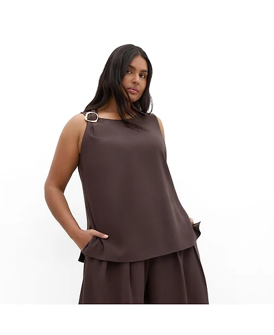 City Chic Women's Kehlani Sleeveless Top