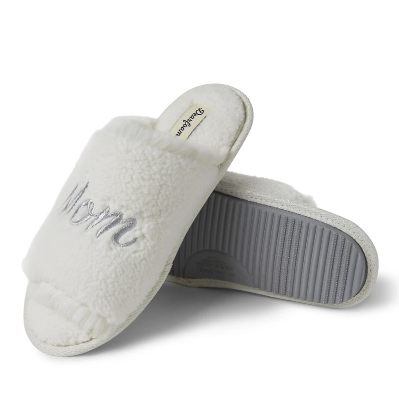 Women's Louise Teddy Slide with Scrunchie Set