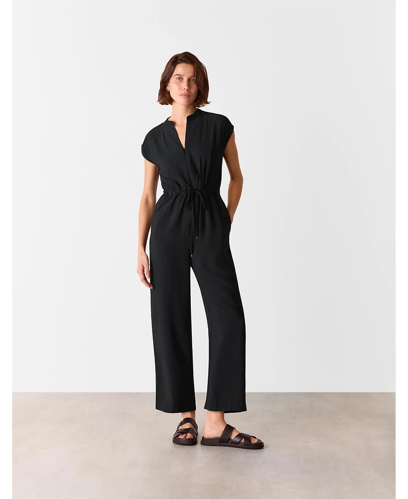 Whistles Women's Sleeveless Drawstring Jumpsuit
