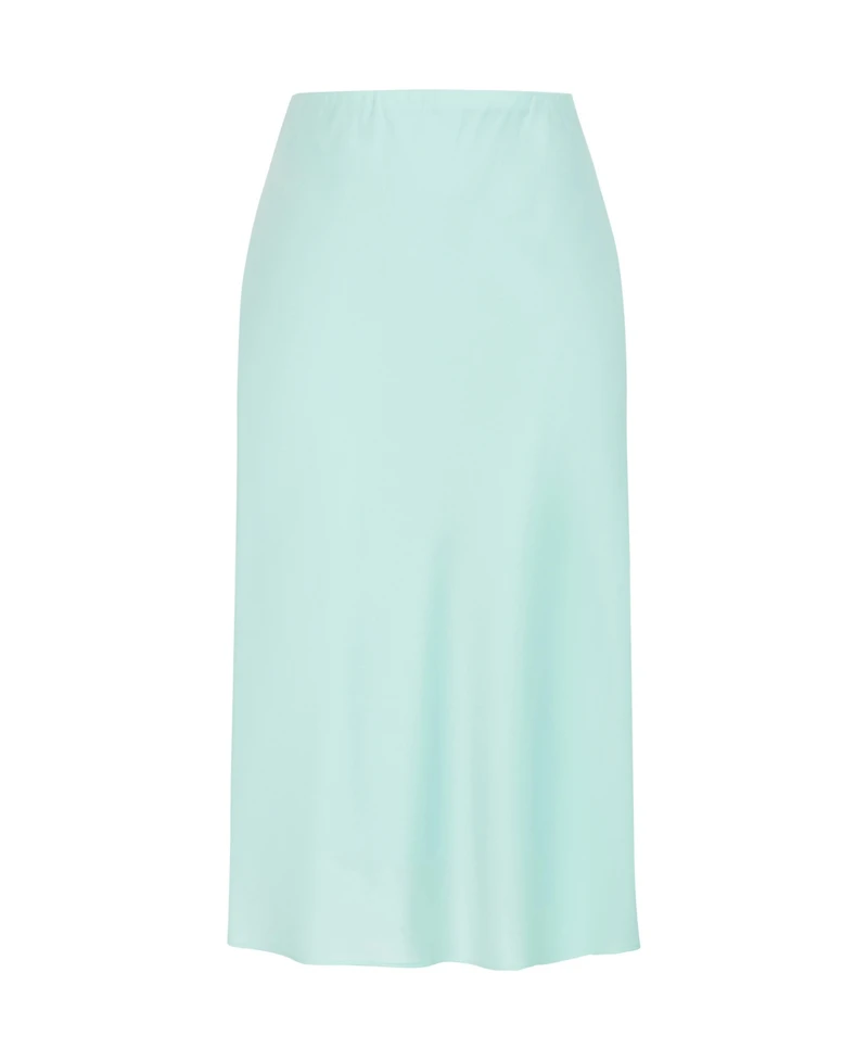 City Chic Women's Plus Miranda Satin Midi Skirt