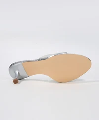 Berness Women's Cath Minimalist Heeled Slides