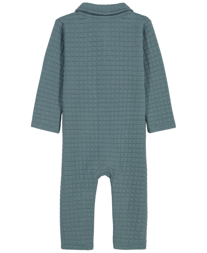 Calvin Klein Baby Boys' Long-Sleeve Coverall