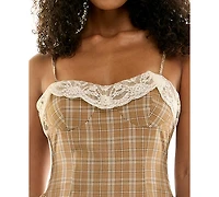 Seni & Cade Juniors' Sweetheart Neck Ruffle Dress