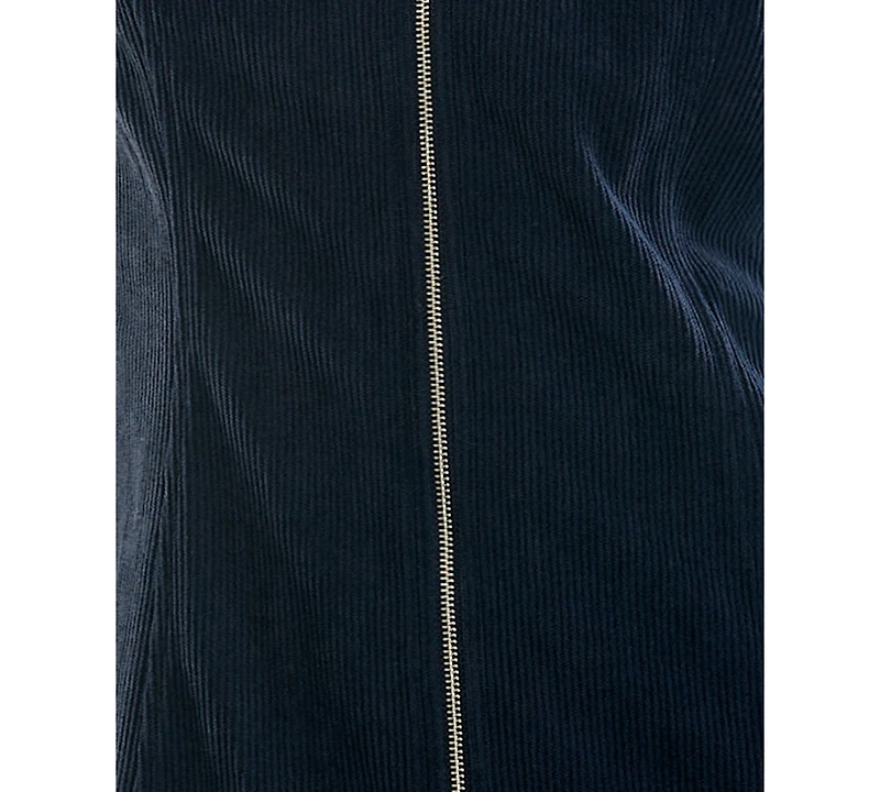 Seni & Cade Juniors' Sleeveless Collared Corduroy Dress