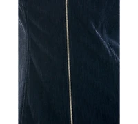 Seni & Cade Juniors' Sleeveless Collared Corduroy Dress