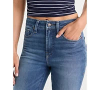 Good American Women's Soft Tech Legs Flare Jeans