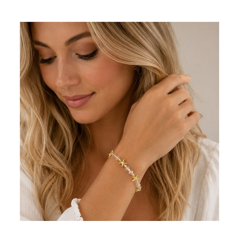 Dloria Seaside Starfish Beaded Bracelet