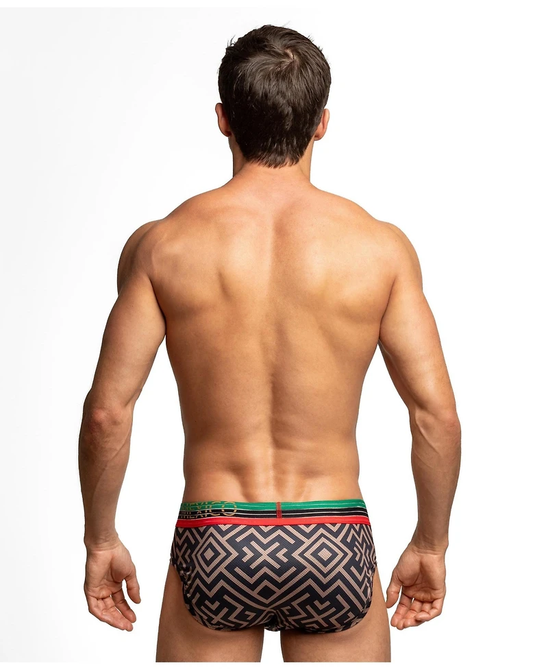 Rounderbum Men's Soccer Edition Padded Brief