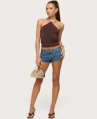 Edikted Women's Libie Chain Halter Top