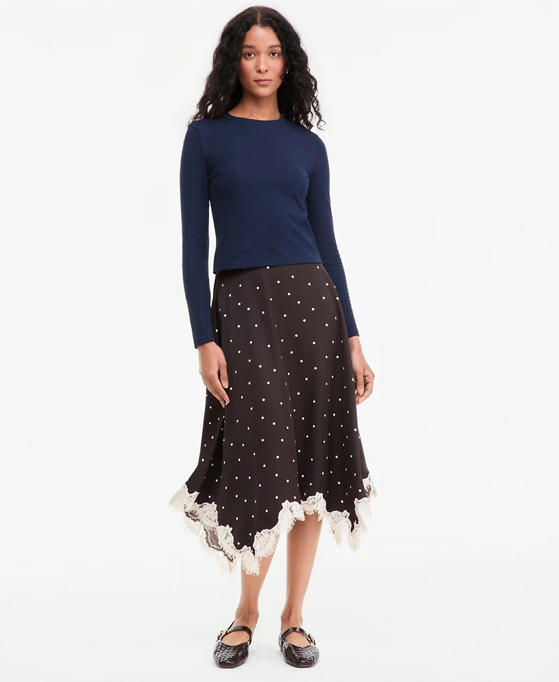 On 34th Women's Long-Sleeve Top, Macy's Exclusive