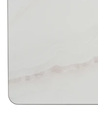 Vcny Home Marble Diatomite Stone Bath Mat, 16" x 24"