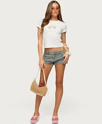 Edikted Women's Ocean Club T Shirt