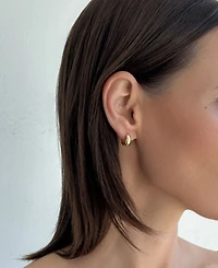 Adornia Gold Huggie Hoop 3-Piece Earring Set