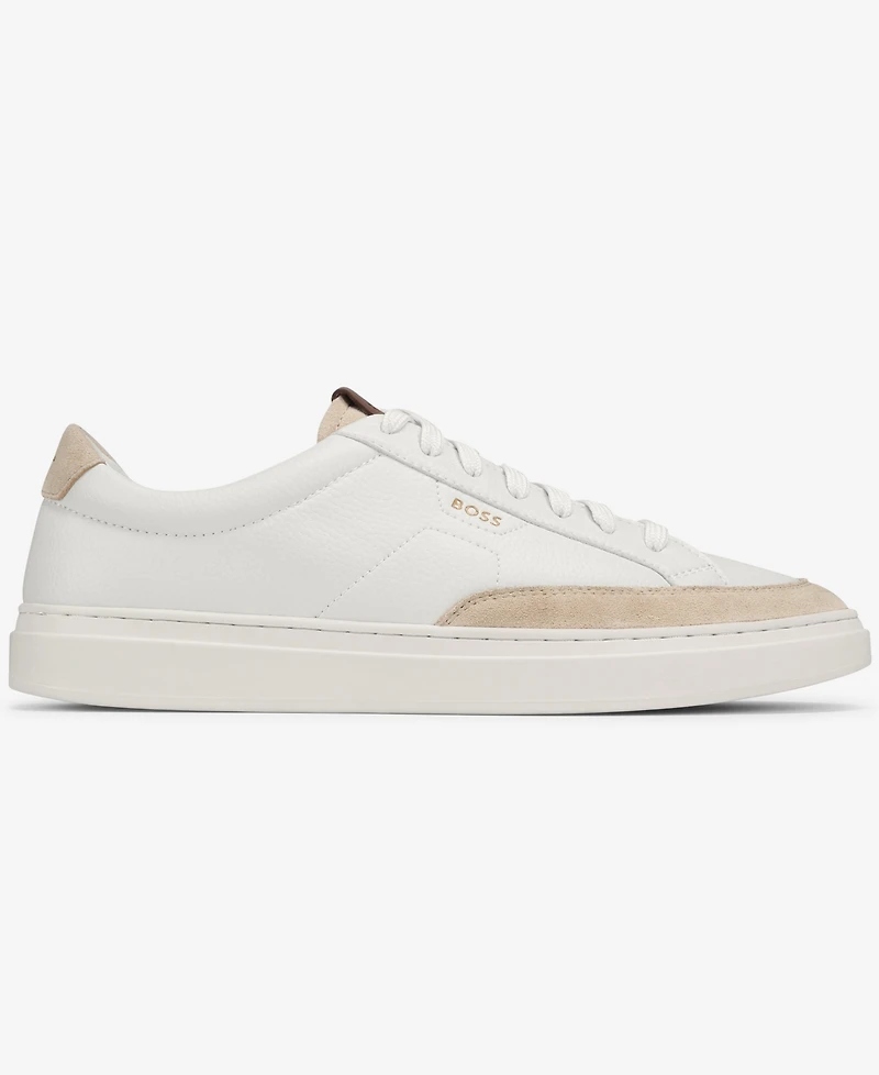 Boss by Hugo Men's Kieran Suede & Leather Tennis Sneakers