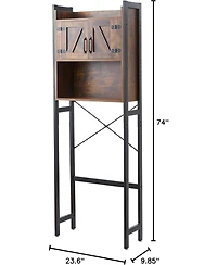 DormCo Yak About It Dorm Hutch Over the Fridge Organizer