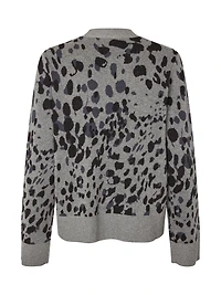 Masai Copenhagen Women's Malokina Leopard Pattern Cardigan