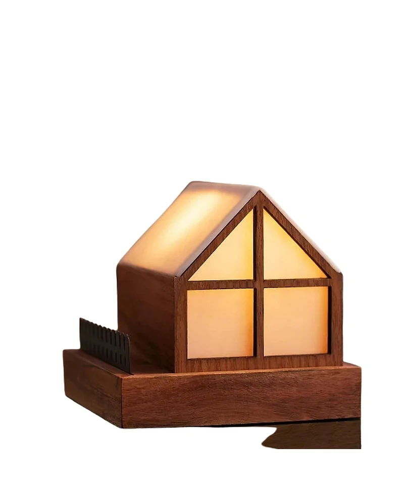 Uncommon Goods Cozy Cottage Book Stand Lamp