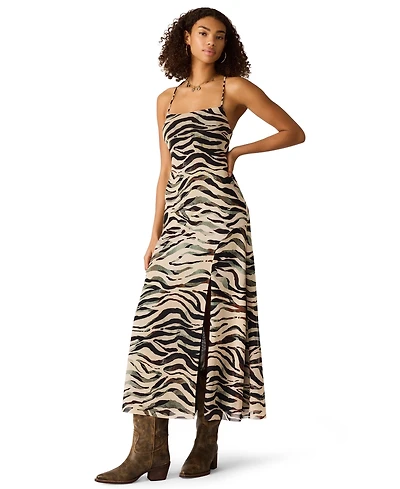Steve Madden Women's Adella Square Neck Maxi Dress