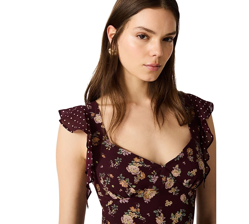 Steve Madden Women's Tanisha Sweetheart Neck Dress