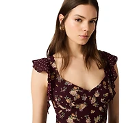Steve Madden Women's Tanisha Sweetheart Neck Dress