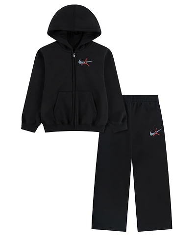 Jordan Boys' 4-7 Long-Sleeve Hoodie and Pants, 2-Piece Set