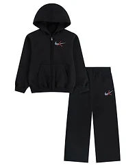 Jordan Boys' 4-7 Long-Sleeve Hoodie and Pants, 2-Piece Set