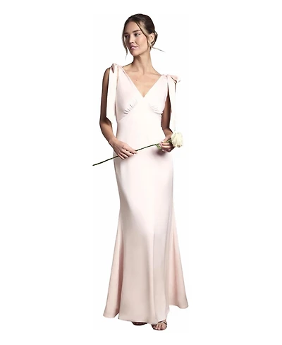 Coast Women's V-Neck Crepe Maxi Dress
