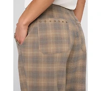 Liverpool Los Angeles Women's High-Rise Crop Drawstring Trouser