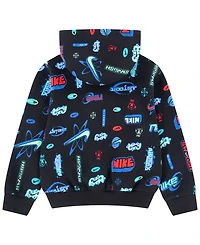 Nike Toddler Boys' 2T-4T Logo Printed Pullover Hoodie