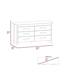 Fm Furniture Anson Set of 2 Dressers – Modern Bedroom Storage